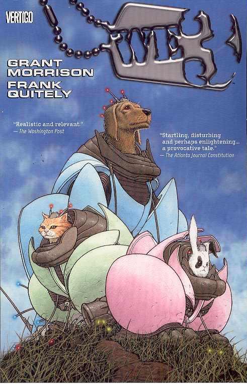 WE3 TP by Grant Morrison (English) Paperback Book WE3 TP by Grant Morrison (English) Paperback Book